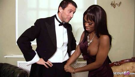 Big Boobs black Ebony Goddexxx Wife seduce Hotel-Boy to Interracial Cheating Fuck