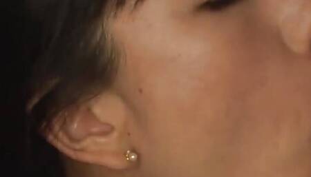 Hot Manami Komukai gets face-fucked in fellow goo rain - steaming JAV!