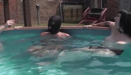 Pervert in Our Pool