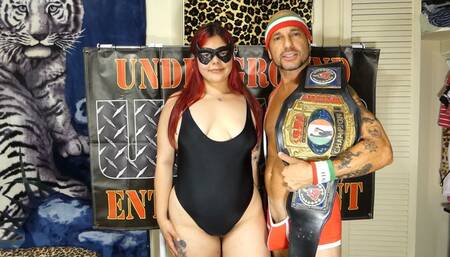 INTERGENDER CAMEL CLUTCH WRESTLING HOLD CHALLENGE MATCH HARDCORE XXX SEX & CREAMPIE