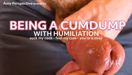 Amy Perspective - Humiliation Fpov Blowjob Sticky Cumshot