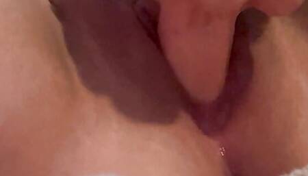 FTM Plays With Himself and Fucks Himself Hard With Toy.