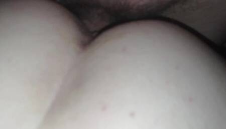 Just Cum and Filled Her Pussy and Mouth