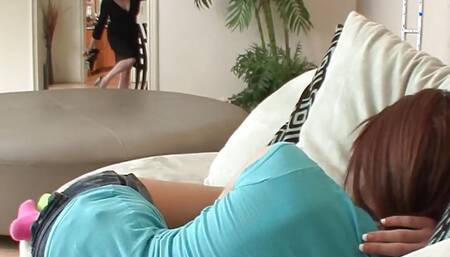 Kiera Winters and Maple Lee are hot redhead pussy licking