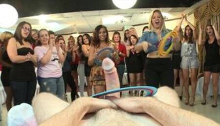 DANCING BEAR - A Wild CFNM Dick Sucking Orgy For The Bride To Be