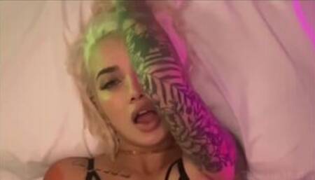 Tattoed Girl Squirting orgasm musterbation ASMR