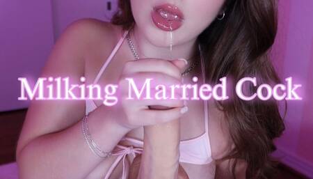 Milking Married Cock