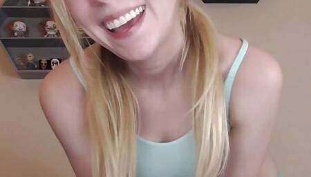 Hot Blonde Shows off Her Sexy New Belly Button Rings - Marissa Sweet