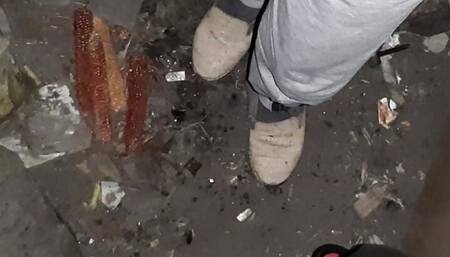 I gave my girlfriend roller skates, and she wanted to thank me licked my pussy - Lesbian-candys