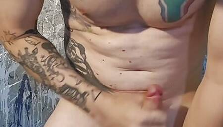Frankie Cums Quickly from Dildo Ride
