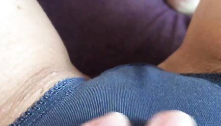 POV Female Masturbation - Fast And Strong Orgasm Before Boyfriend Comes Home