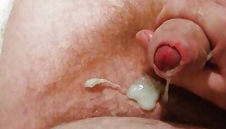 Blowing My Load of Warm Sweet Daddy Bear Cream - British