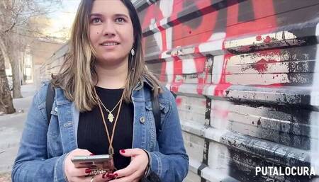 Latin Passion: Torbe Conquers Horny Ana Bad on the Street for a Naughty Encounter