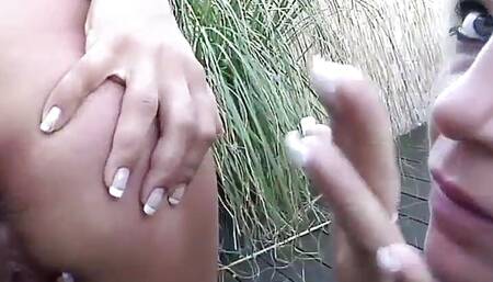 Lucy Lane and Sharon Da Vale are two blonde sluts who love