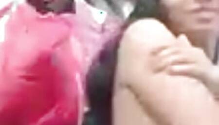 Desi wife doggy style sexy video wife viral Village wife chodnaa hai shach me