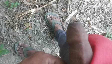 Bachelors boy released his cock with bike keys