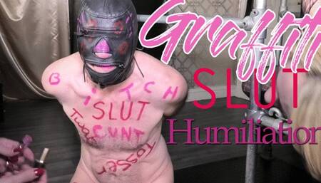 Graffiti Slut Humiliated