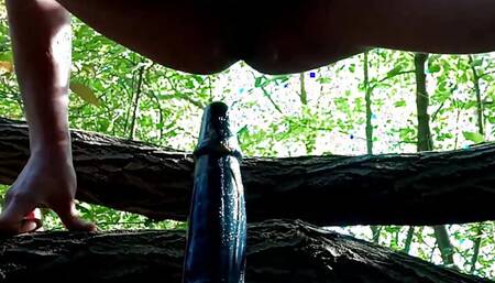 Sodomized guy's cumshot