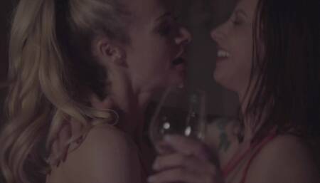 Girlgirl playtime in bath