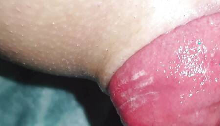 FNGERING MY DRY ASS CLOSE-UP UNTIL PROLAPSE. IT'S BEEN A LONG TIME!