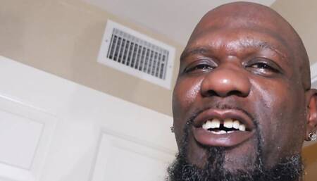 cubanindica chocolategod black chick gets destroyed by big cock