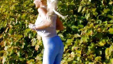 Fresh girl Miss Stacy a whore with golden hair gets her