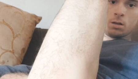 Using my dildo on my tight holw