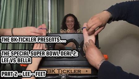 THE SPECIAL SUPER BOWL DEAL 2: LEE VS BELLA - PART 2 - FEET