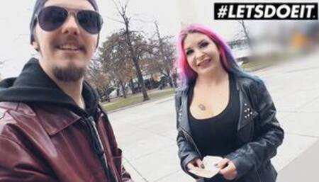 Aviva Rocks Huge Tits Swiss Babe Fucks Stranger For Extra Money