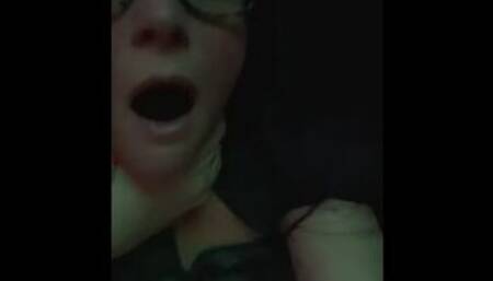 Hot milf gets choked by neighbor while getting fucked hard. Airless orgasm. Hot hot hot.