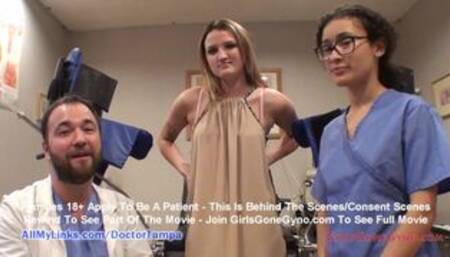 Alexandria Riley's New Student Physical By Doctor Tampa & Nurse Lilith Rose GirlsGoneGynoCom