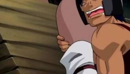 Imprisoned hentai blonde fucked till orgasm