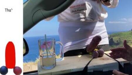 Roadside CBT means 20min handjob with a flowered sounding rod in Cock, then out comes the hammer?