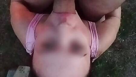 I suck on the first date and take cum on my face