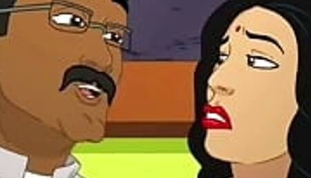 SUPERB INDIAN MILF CARTOON PORN ANIMATION