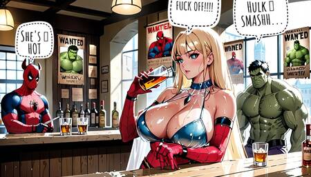 AI Generated Uncensored Anime Comics Of Horny Indian Women With Horny Superheroes