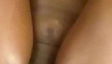 Slim and Ebony Sexy Delgada: Fucked by Big Black Cock