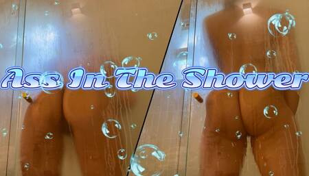 Ass In The Shower- Ebony Goddess Rosie Reed Voyeur Ass Worship Shower Nude Fetish- standard definition