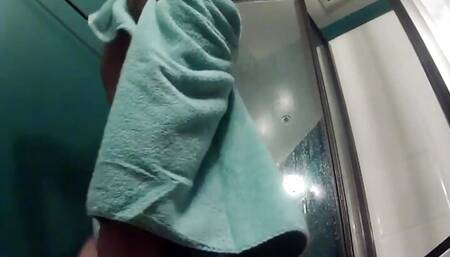 Nikita takes a sexy shower