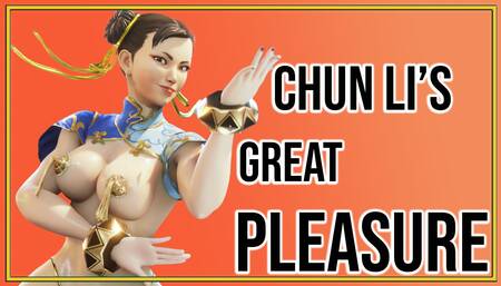 Chun Li's great pleasure.