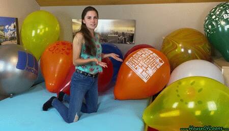 girlfriend pops your rare Q24 balloons with fingernails and wooden stick