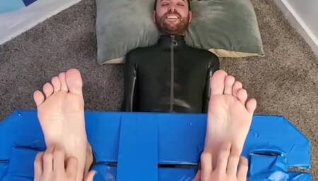 "Soles-Up Tickling : Corey"