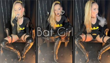Bat girl chain smokes L&M part 2