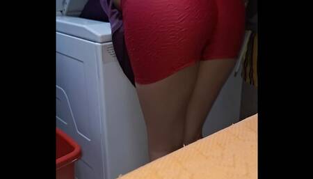 Sex with my pretty laundress