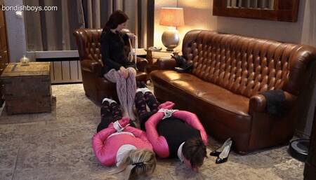 SHE IS A BETTER FOOTSLAVE THAN HIM - PART 2 SHOESLAVE