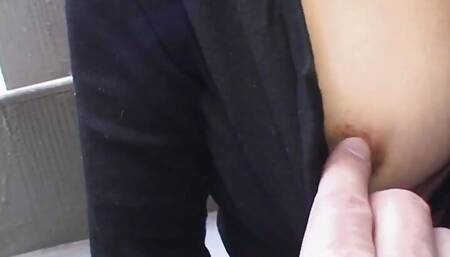 Junko Sakashita an experienced woman with lots of hair on