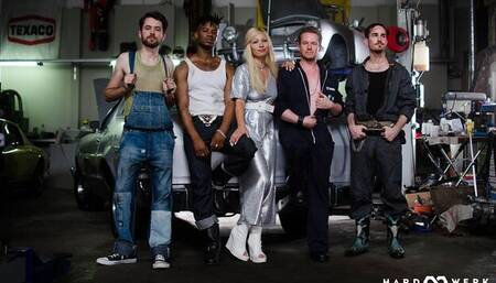 Beautiful gangbang session with Dante Dionys and Fabulous