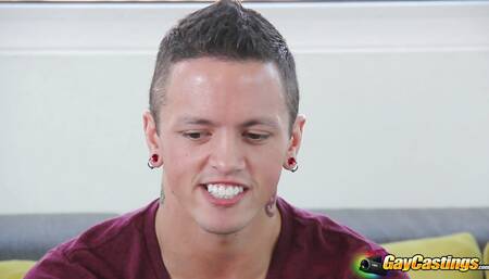 Tyler Lee Spreads His Ass Wide For The Casting Agent
