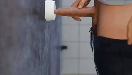 Milfy city - #20 Celia give blowjob thru gloryhole