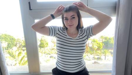 Abgeritten und fast erwischt! Risky reitstunde mit Elly